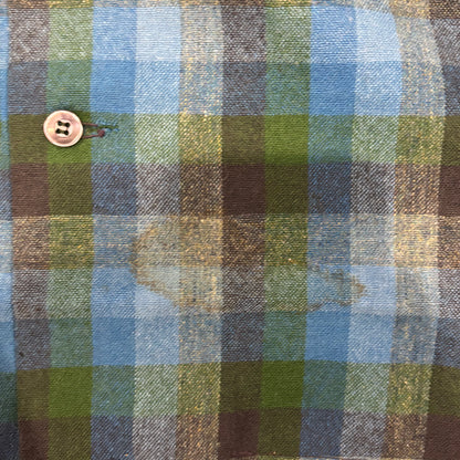 60's Pendleton ボードシャツ チェック 青緑紺 (S)/A8668S-SO