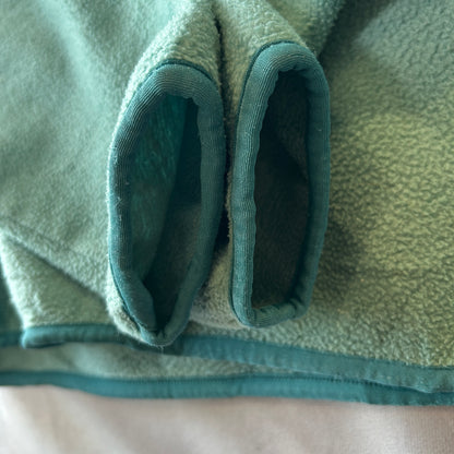 90's Patagonia パタゴニア スナップT フリースプルオーバー Sea Green/Ink Blue (M)/C0213F-SO