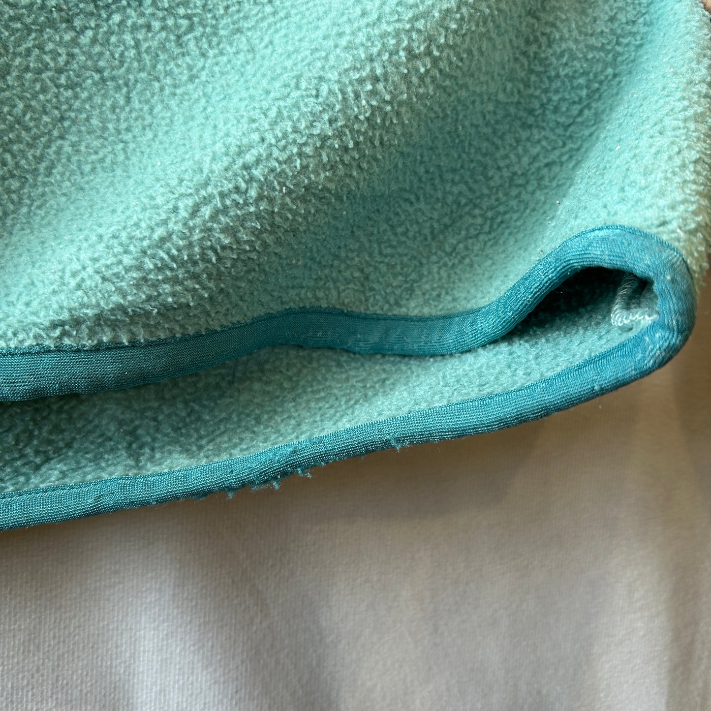 90's Patagonia パタゴニア スナップT フリースプルオーバー Sea Green/Ink Blue (M)/C0213F-SO