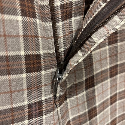70-80's Hubbard Slacks ハバード・スラックス ベージュ×ブラウン×ホワイト (不明)/B4159P-SO