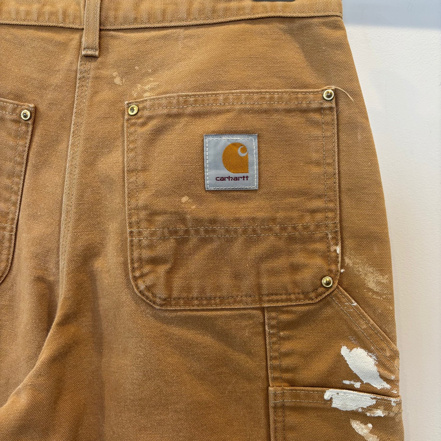 00's Carhartt カーハート ダブルニー ペインターパンツ B01 BRN (28×32)/B1568P-SO