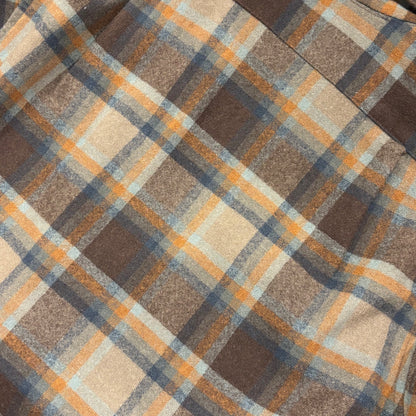 70's Pendleton ボードシャツ チェック 茶橙黒 (S)/A8246S-SO