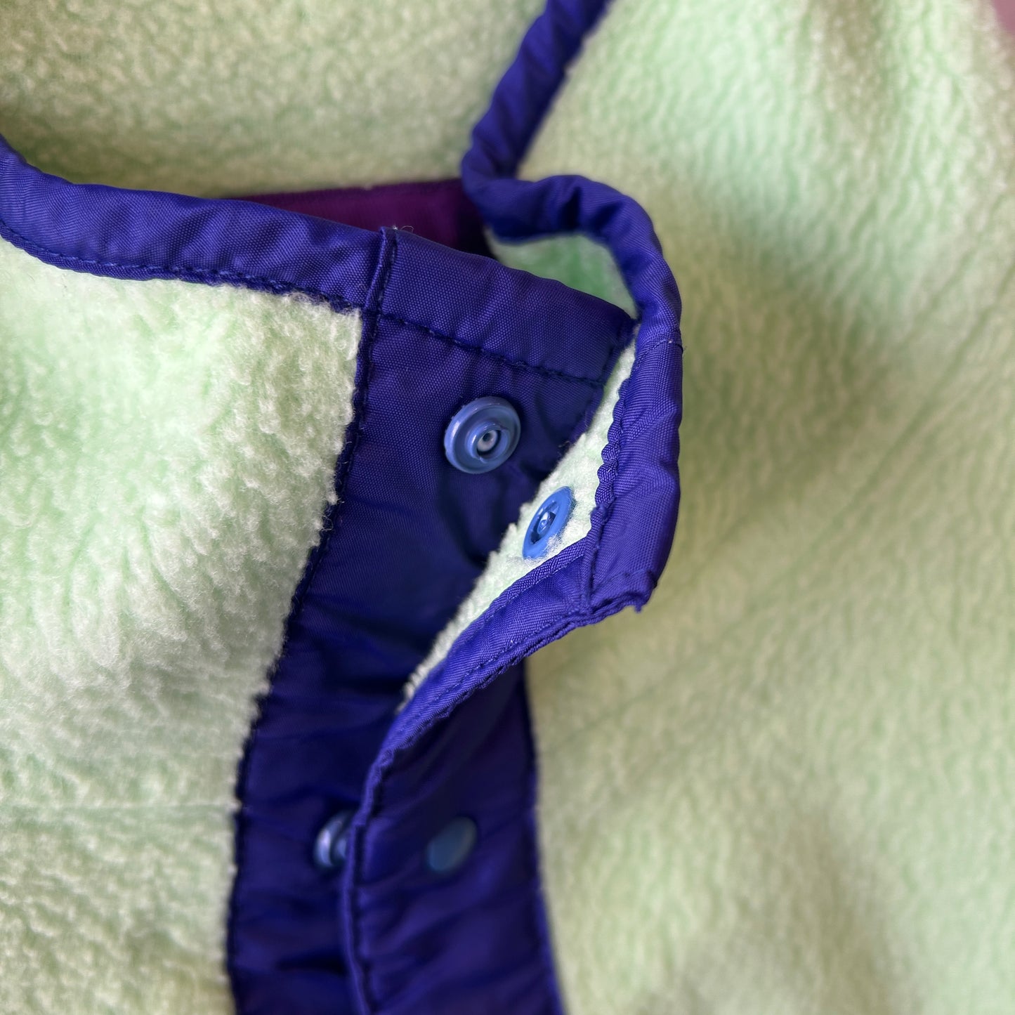 1991 Patagonia パタゴニア スナップT フリースプルオーバー アップルグリーン (L)/C0212F-SO