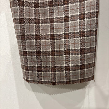 70-80's Hubbard Slacks ハバード・スラックス ベージュ×ブラウン×ホワイト (不明)/B4159P-SO