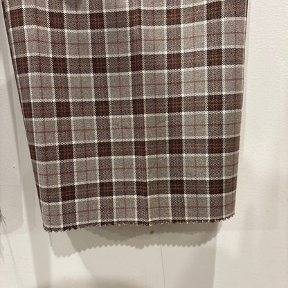 70-80's Hubbard Slacks ハバード・スラックス ベージュ×ブラウン×ホワイト (不明)/B4159P-SO
