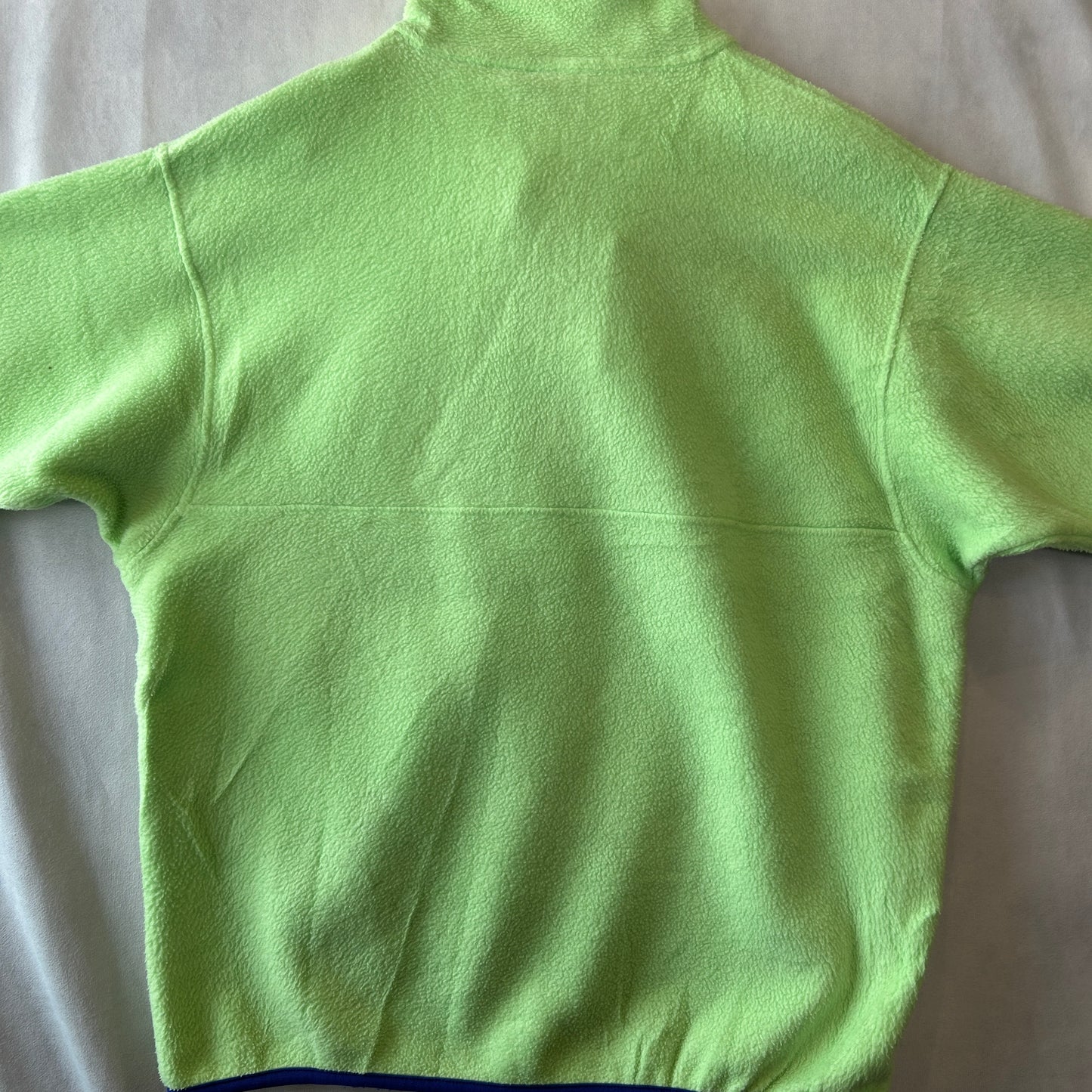 1991 Patagonia パタゴニア スナップT フリースプルオーバー アップルグリーン (L)/C0212F-SO