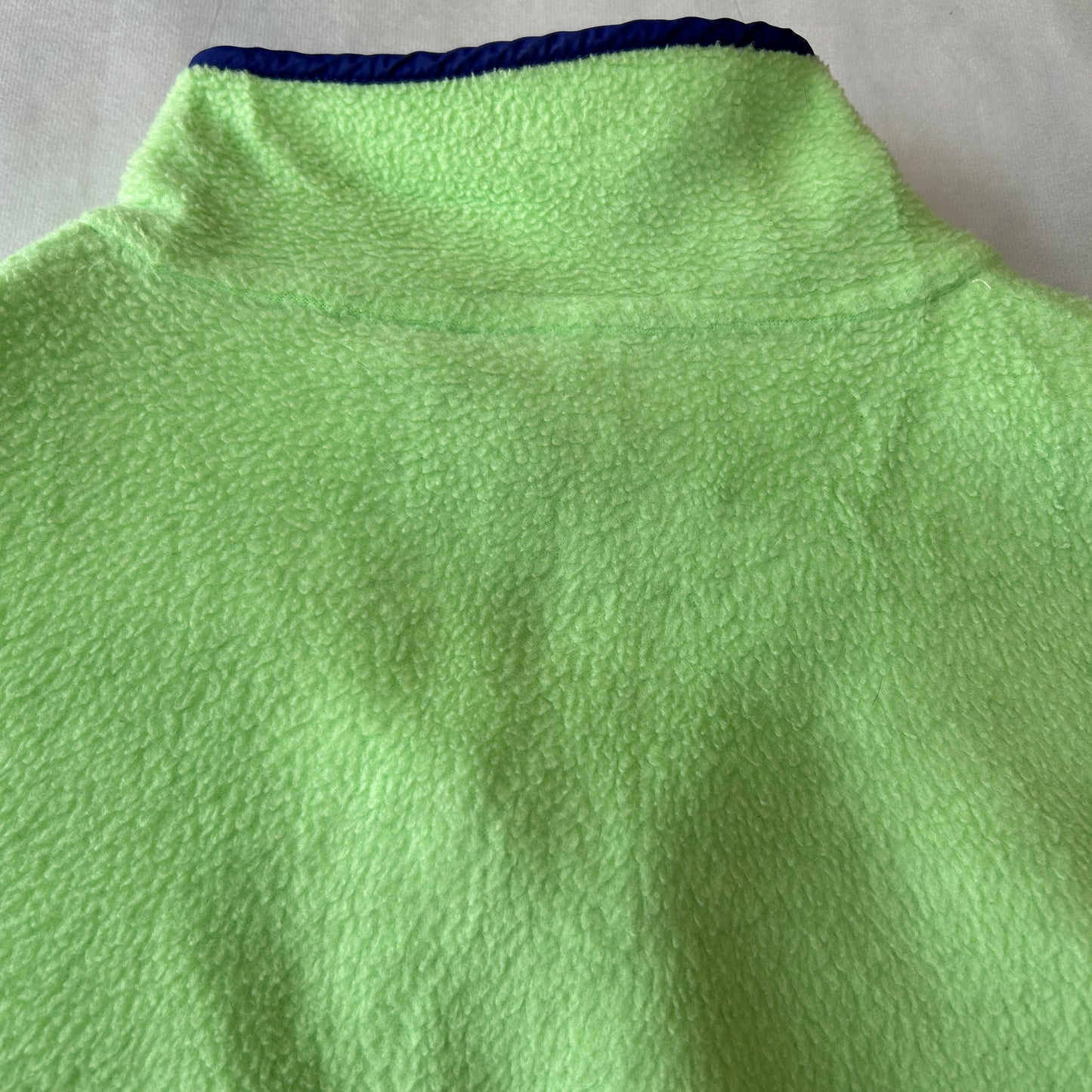 1991 Patagonia パタゴニア スナップT フリースプルオーバー アップルグリーン (L)/C0212F-SO