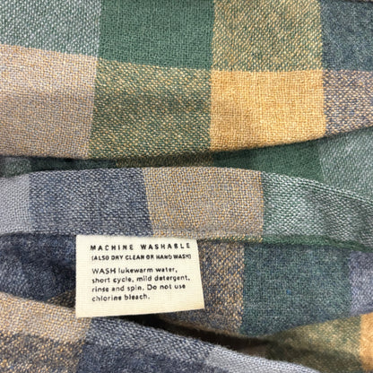 70's Pendleton ボードシャツ チェック 緑青灰 (S)/A8722S-SO