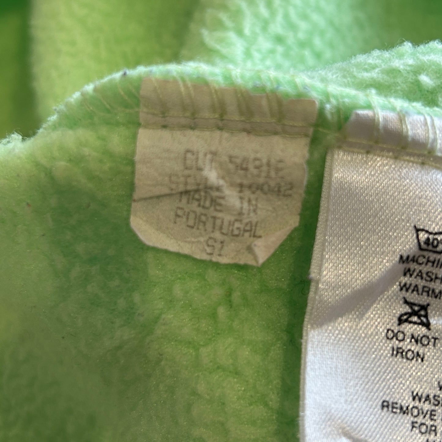 1991 Patagonia パタゴニア スナップT フリースプルオーバー アップルグリーン (L)/C0212F-SO