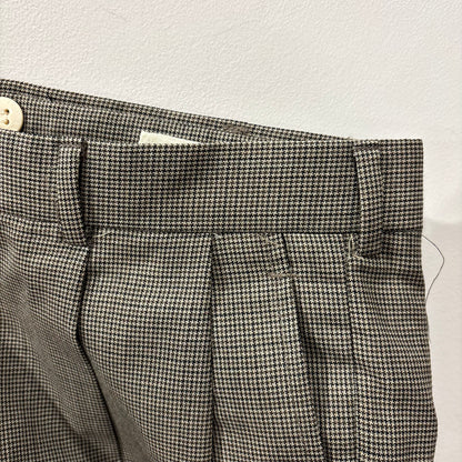 80-90's LANDS'END ランズエンド DIRECT MERCHANTS スラックス ベージュ×ブラウン (W37)/C0855P-SO