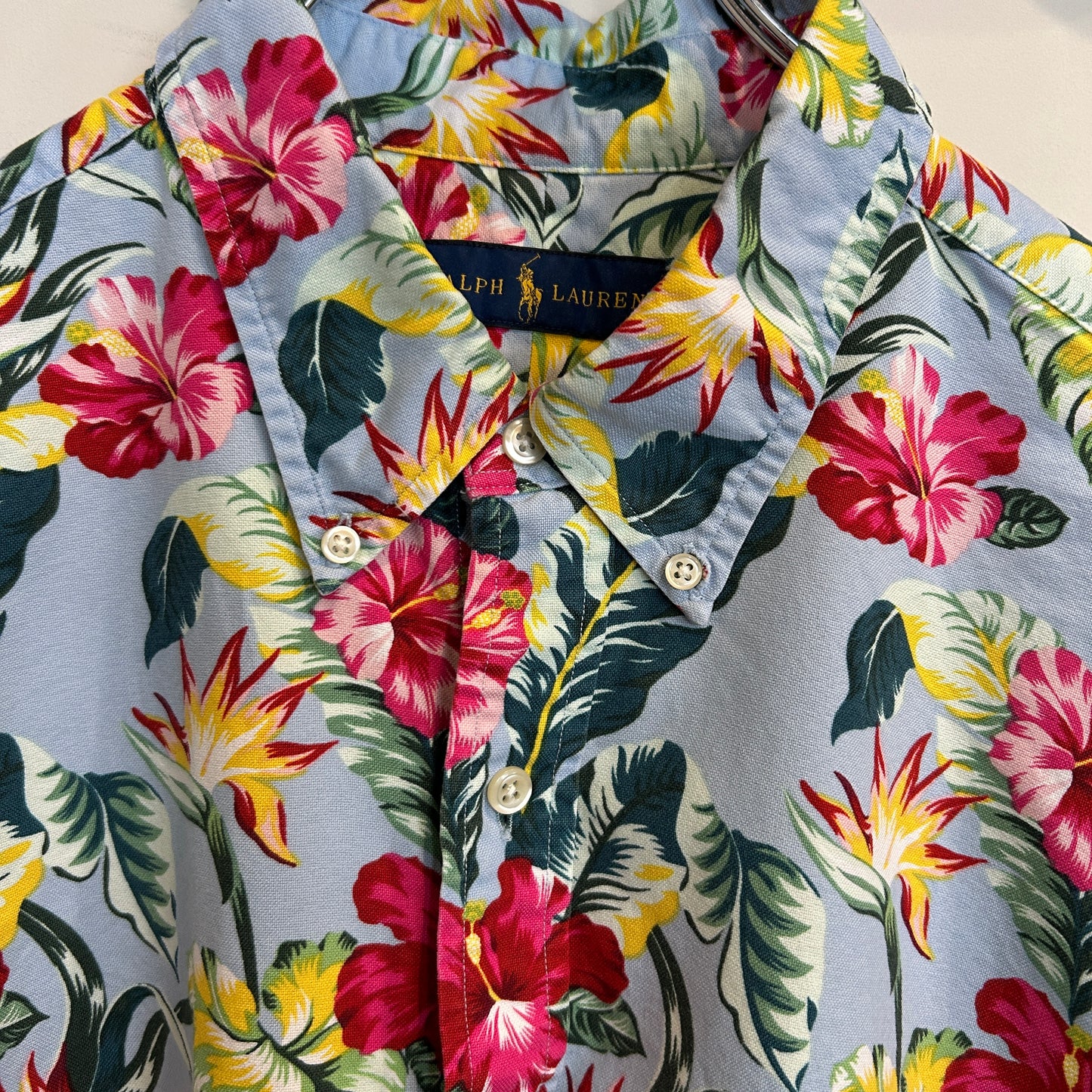 RALPH LAUREN ラルフローレン アロハシャツ 総柄 (XL)/C1113S-SO