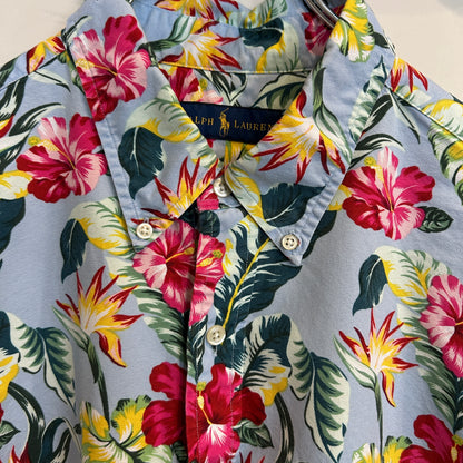 RALPH LAUREN ラルフローレン アロハシャツ 総柄 (XL)/C1113S-SO