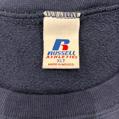 00's  Russell Athletic ラッセル 無地スウェット ネイビー (XLT) /A7841S-SO