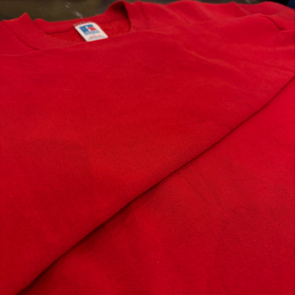 90's  Russell Athletic ラッセル 無地スウェット 赤 (L) /A7767S-SO