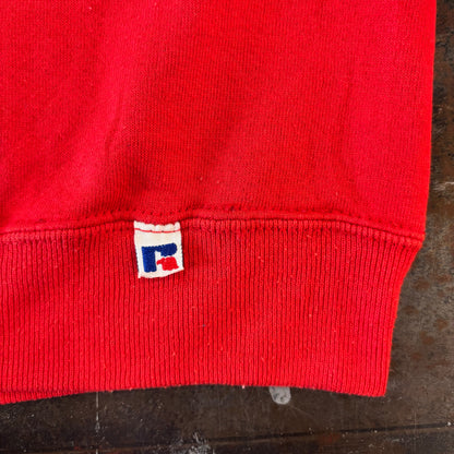 90's  Russell Athletic ラッセル 無地スウェット 赤 (L) /A7767S-SO