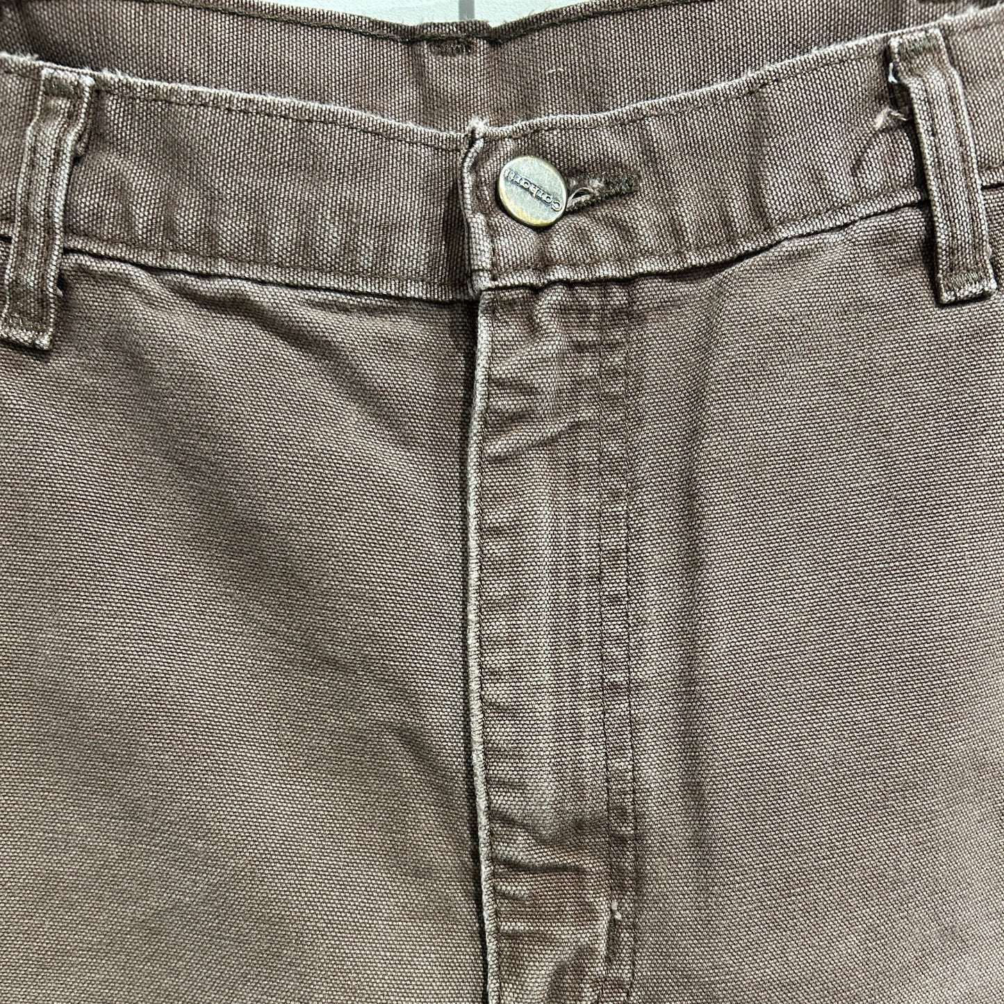 00's~ Carhartt カーハート ダックペインターパンツ 茶(34×32)/A8366P-SO
