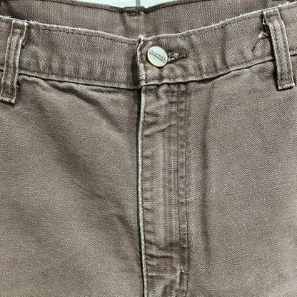 00's~ Carhartt カーハート ダックペインターパンツ 茶(34×32)/A8366P-SO
