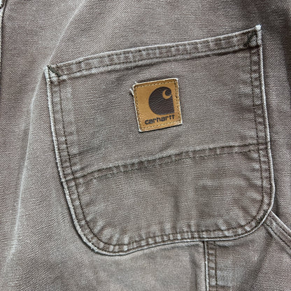 00's~ Carhartt カーハート ダックペインターパンツ 茶(34×32)/A8366P-SO