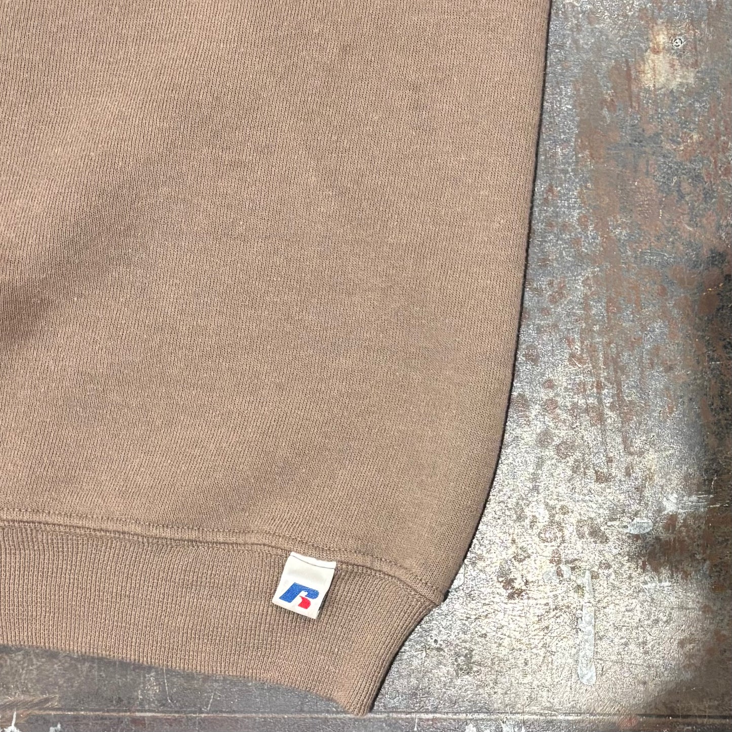 00's  Russell Athletic ラッセル 無地スウェット 茶ベージュ (XL) /A8234S-SO