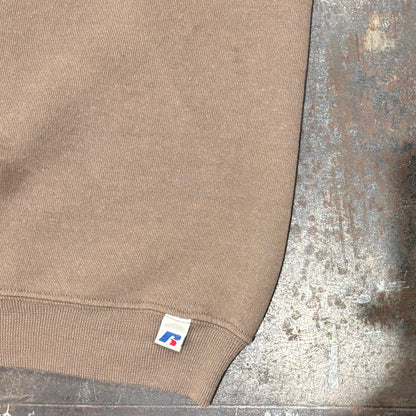 00's  Russell Athletic ラッセル 無地スウェット 茶ベージュ (XL) /A8234S-SO