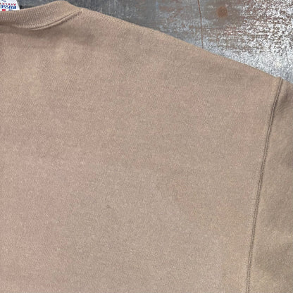 00's  Russell Athletic ラッセル 無地スウェット 茶ベージュ (XL) /A8234S-SO