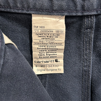 Carhartt カーハート ダックペインターパンツB11 MDT(34×32)/A8373P-SO