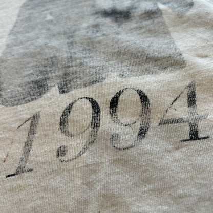 90's Woodstock 1994ウッドストック 染み込みプリントTシャツ 白 Fruit of the loom(XL)/A3947T-SO