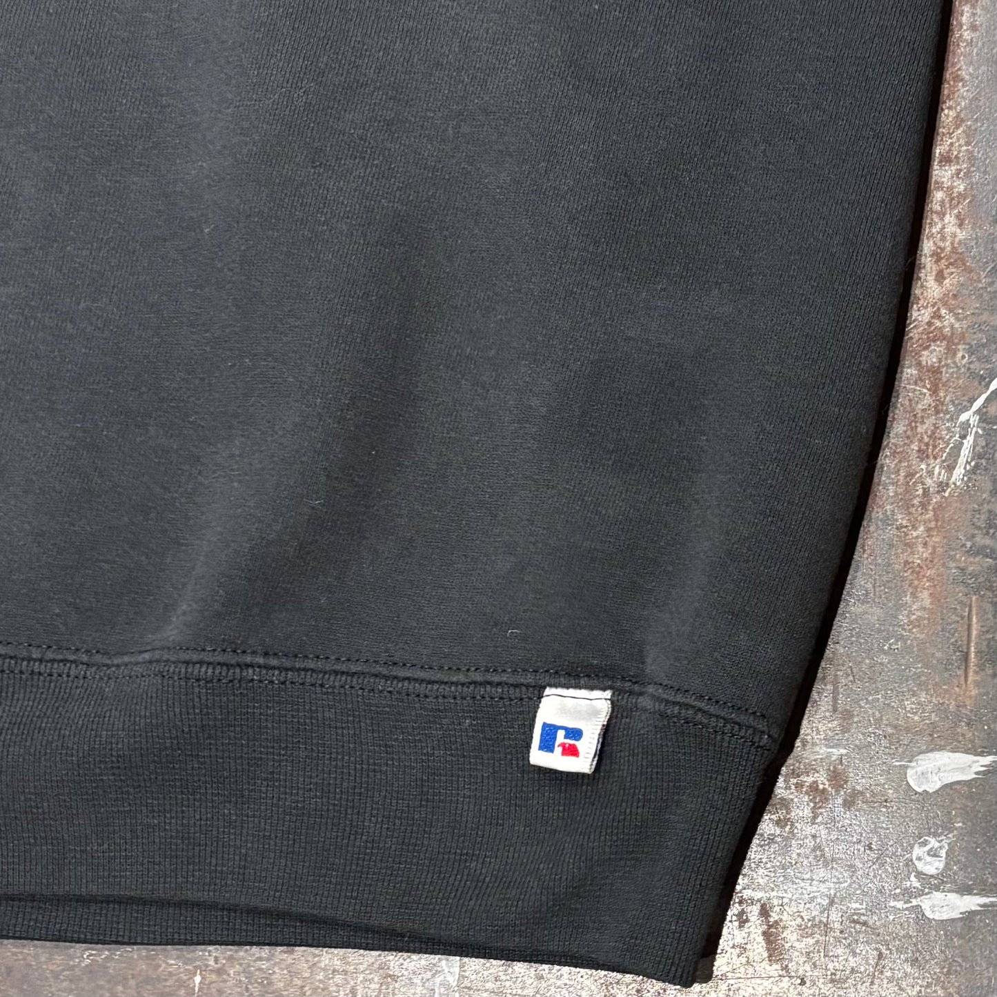 90's  Russell Athletic ラッセル 無地スウェット 黒 (L) /A8797S-SO