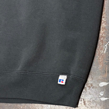 90's  Russell Athletic ラッセル 無地スウェット 黒 (L) /A8797S-SO