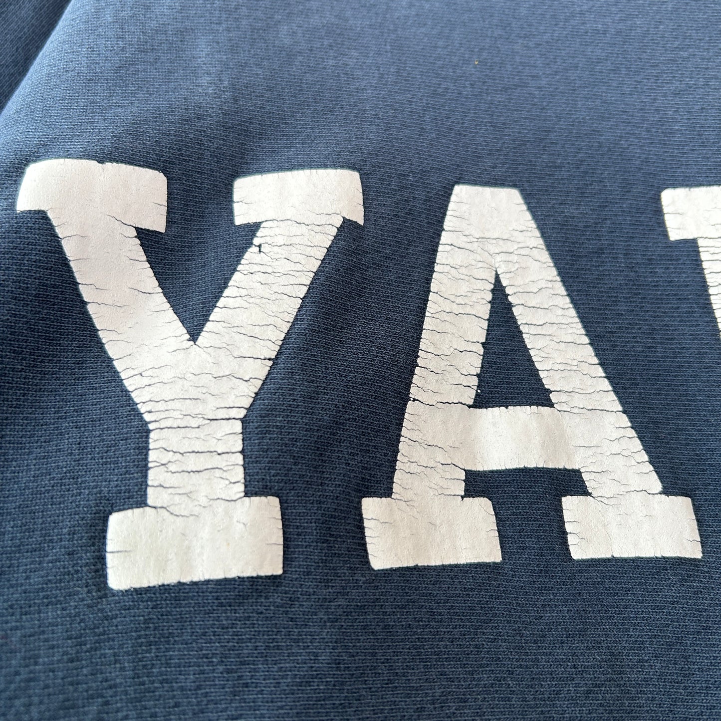 90's Champion Reverse Weave リバースウィーブ YALE カレッジプリントスウェット ネイビー(XXL)/C0265R-SO