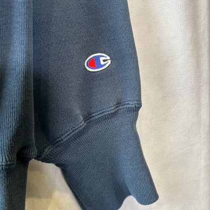 90's Champion Reverse Weave リバースウィーブ YALE カレッジプリントスウェット ネイビー(XXL)/C0265R-SO