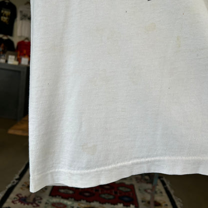 90's Woodstock 1994ウッドストック 染み込みプリントTシャツ 白 Fruit of the loom(XL)/A3947T-SO