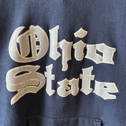 80's Champion Reverse Weave リバースウィーブ OHIO STATE スウェットフーディー 旧ハトメ (XL)/C0269R-SO