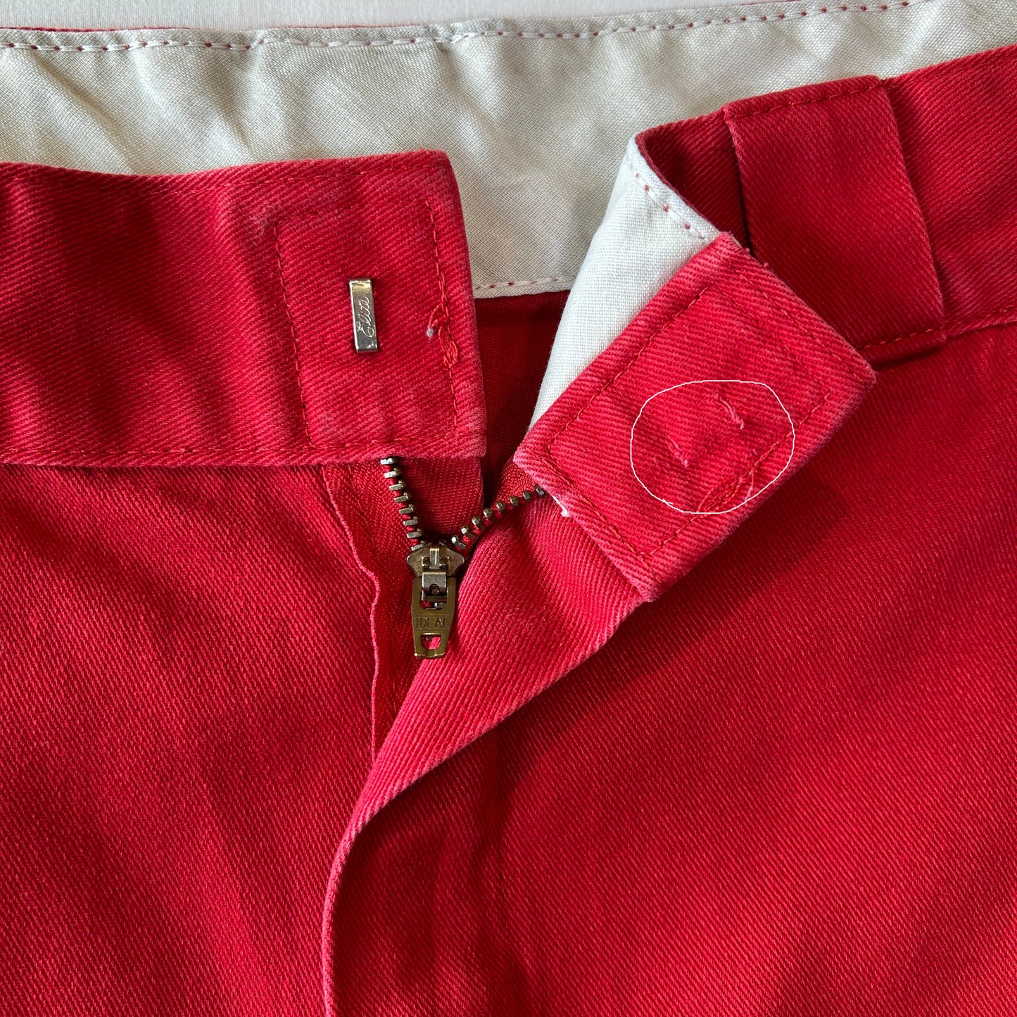 Dickies ディッキーズ ハーフパンツ ワークショーツ レッド 42283ER (W32)/C1192P-SO