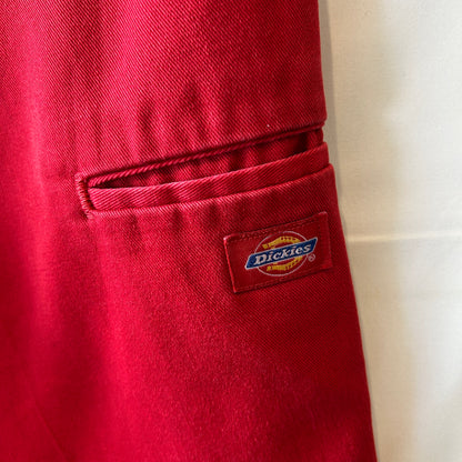 Dickies ディッキーズ ハーフパンツ ワークショーツ レッド 42283ER (W32)/C1192P-SO