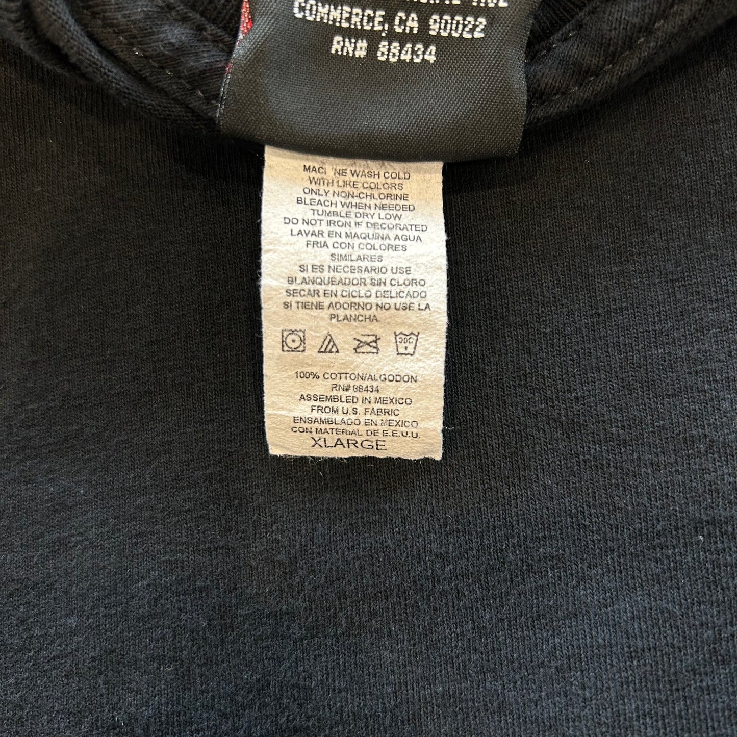 00's Metallica Club メタリカ ファンクラブTシャツ 黒 giant(XL)/A7189T-SO