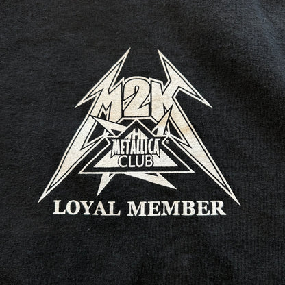 00's Metallica Club メタリカ ファンクラブTシャツ 黒 giant(XL)/A7189T-SO