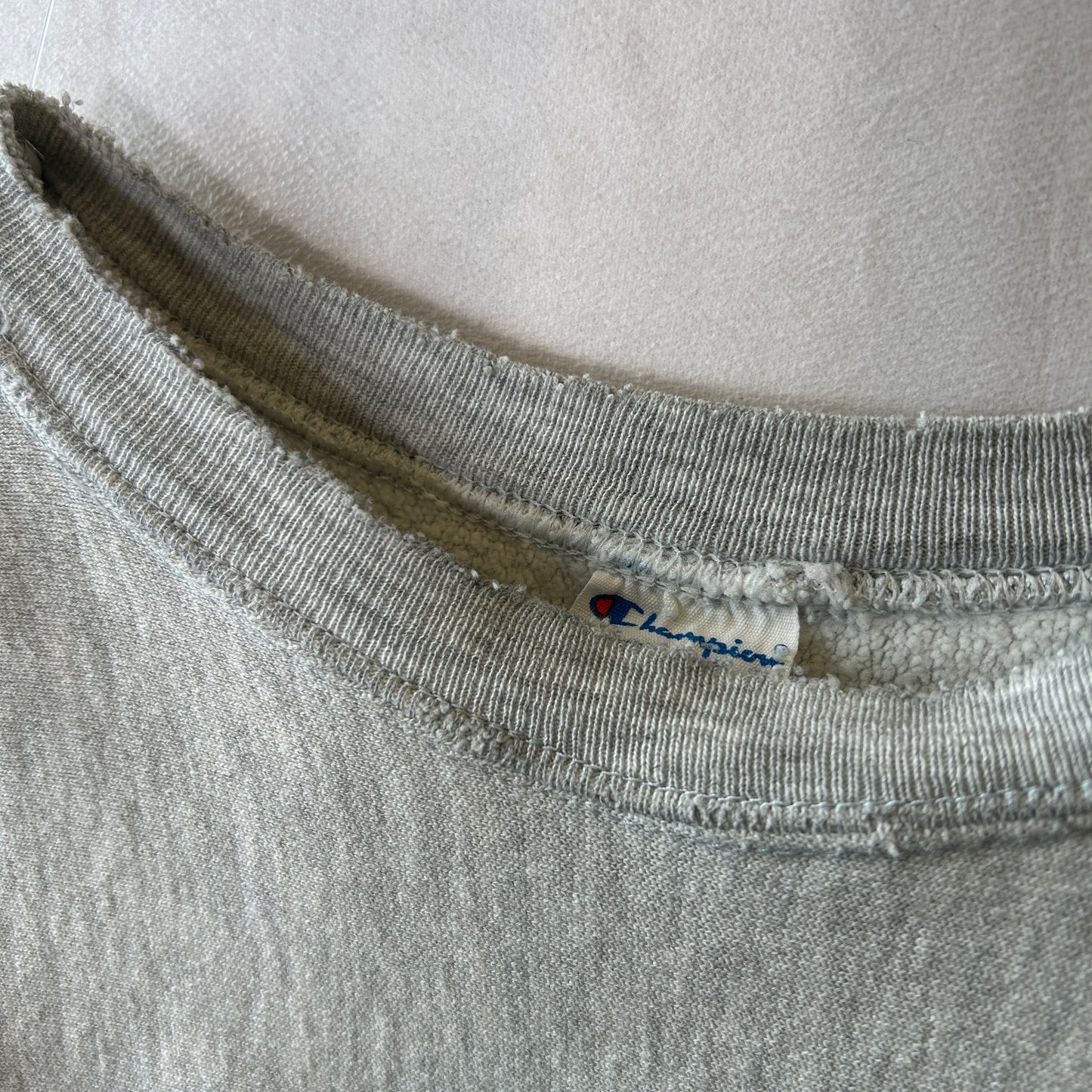 80's Champion リバースウィーブ AIR FORCE ATHLETIC カプセル３段プリント スウェット ミリタリー(XL)/C0268R-SO