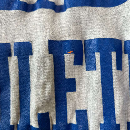 80's Champion リバースウィーブ AIR FORCE ATHLETIC カプセル３段プリント スウェット ミリタリー(XL)/C0268R-SO