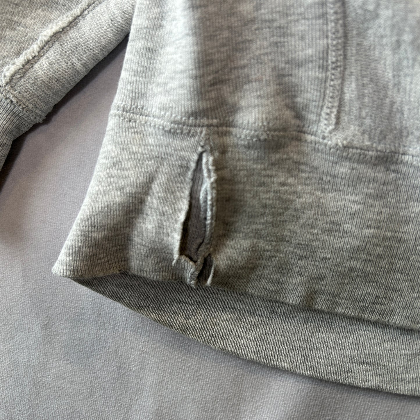 80's Champion リバースウィーブ AIR FORCE ATHLETIC カプセル３段プリント スウェット ミリタリー(XL)/C0268R-SO