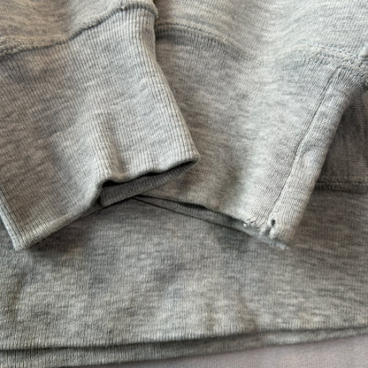 80's Champion リバースウィーブ AIR FORCE ATHLETIC カプセル３段プリント スウェット ミリタリー(XL)/C0268R-SO