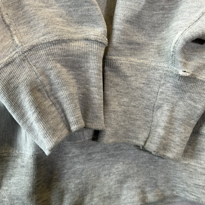 80's Champion リバースウィーブ AIR FORCE ATHLETIC カプセル３段プリント スウェット ミリタリー(XL)/C0268R-SO