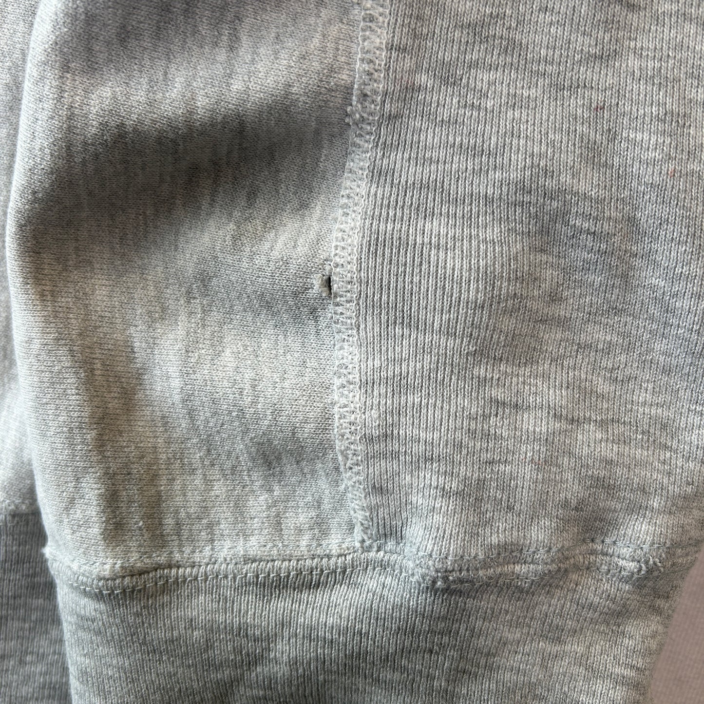 80's Champion リバースウィーブ AIR FORCE ATHLETIC カプセル３段プリント スウェット ミリタリー(XL)/C0268R-SO