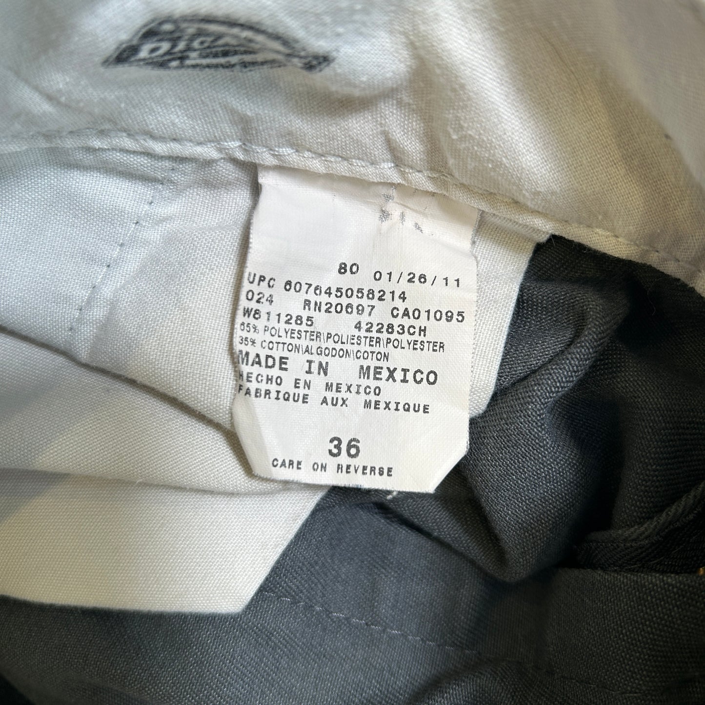 Dickies ディッキーズ ハーフパンツ ワークショーツ 42283 チャコール (W36)/C1191P-SO