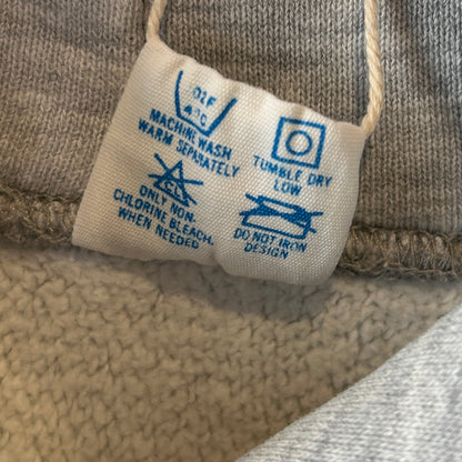 80's Champion Reverse Weave リバースウィーブ U.S.NAVY 染み込みプリント フーディー グレー(L)/C0251R0-SO