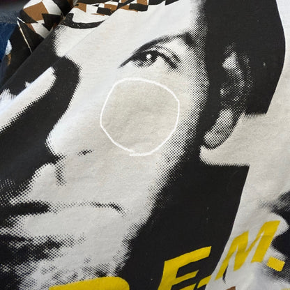 90's R.E.M ”RADIO SONG"オールオーバープリントTシャツ Lee 白(XL)/A6717T-SO