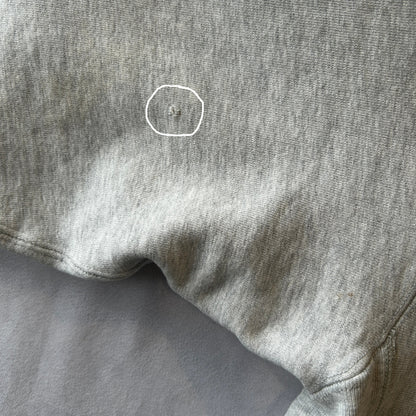 80's Champion Reverse Weave リバースウィーブ U.S.NAVY 染み込みプリント フーディー グレー(L)/C0251R0-SO