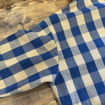 80's Levi's for men flannel shirt リーバイス ネルシャツ ベージュ ブルー (不明)/A8953SH-SO