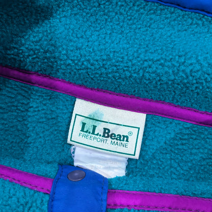 90's L.L.Bean スナップTタイプ フリースプルオーバー (サイズ不明)/B1438F-SO