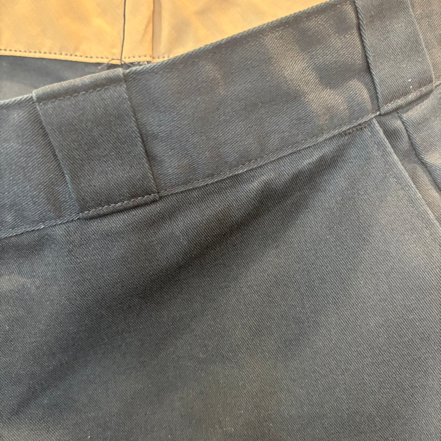 80's Dickies 874 ディッキーズ チビタグ チノパン ワークパンツ 紺 (38×34)/B3684P-SO